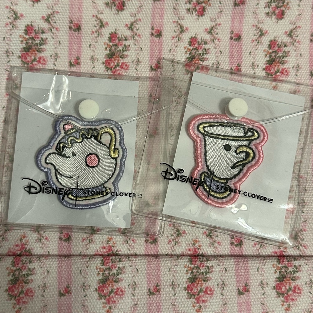 Stoney Clover Lane Princess Patch - Mrs Potts and Chip